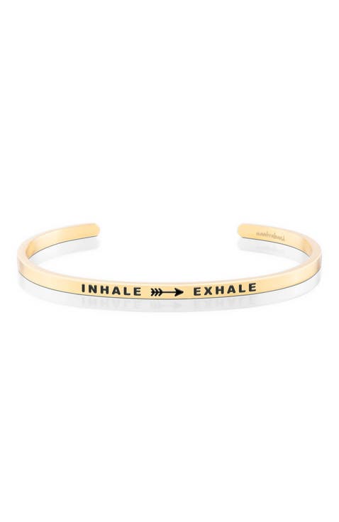 Inhale Exhale bracelet