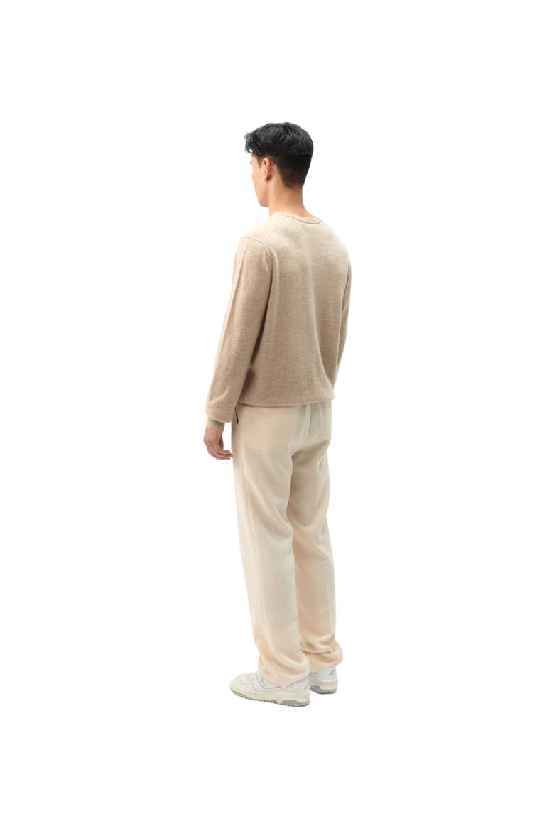 Essential V-Neck Cashmere Sweater, Alternate, color, warm grey