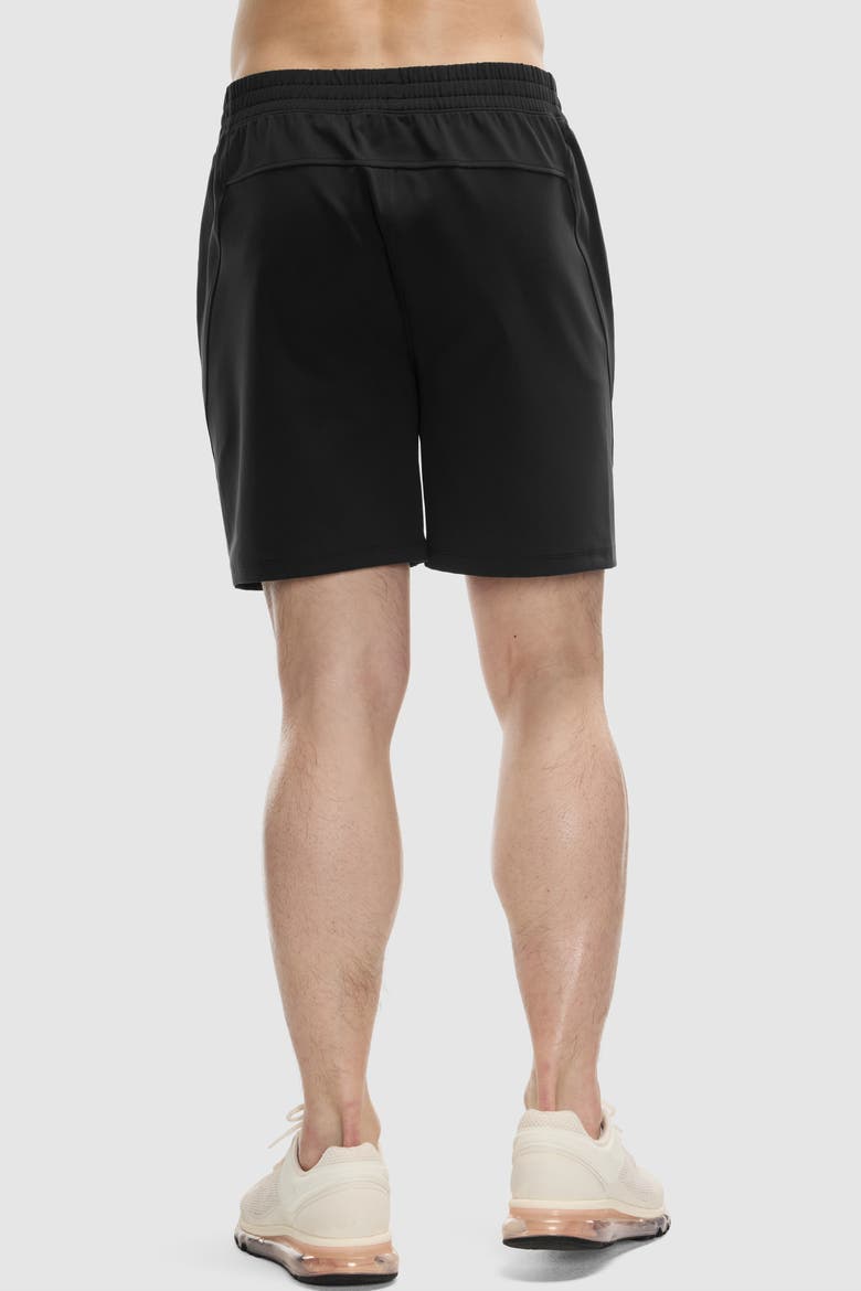 7" Cadent Paneled Short, Alternate, color, Black