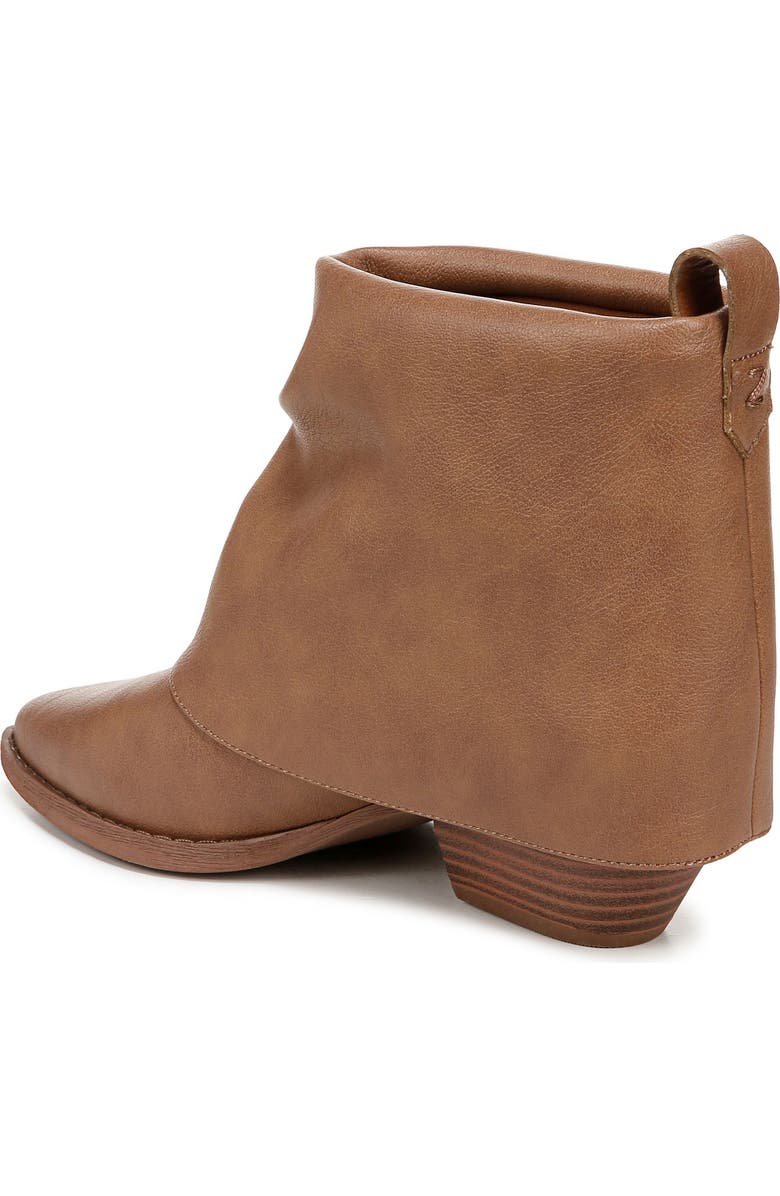 Zodiac Malina Snake Embossed Western Bootie, Alternate, color, Warm Taupe