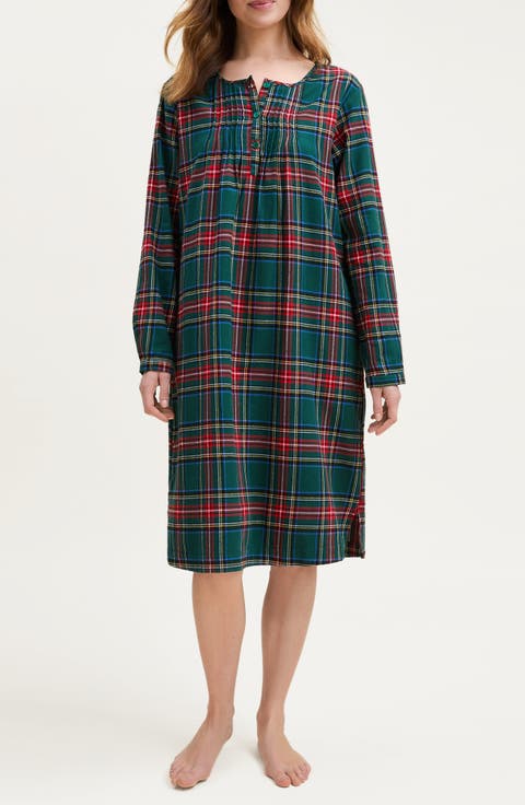 Beatrice Cotton Twill Nightgown