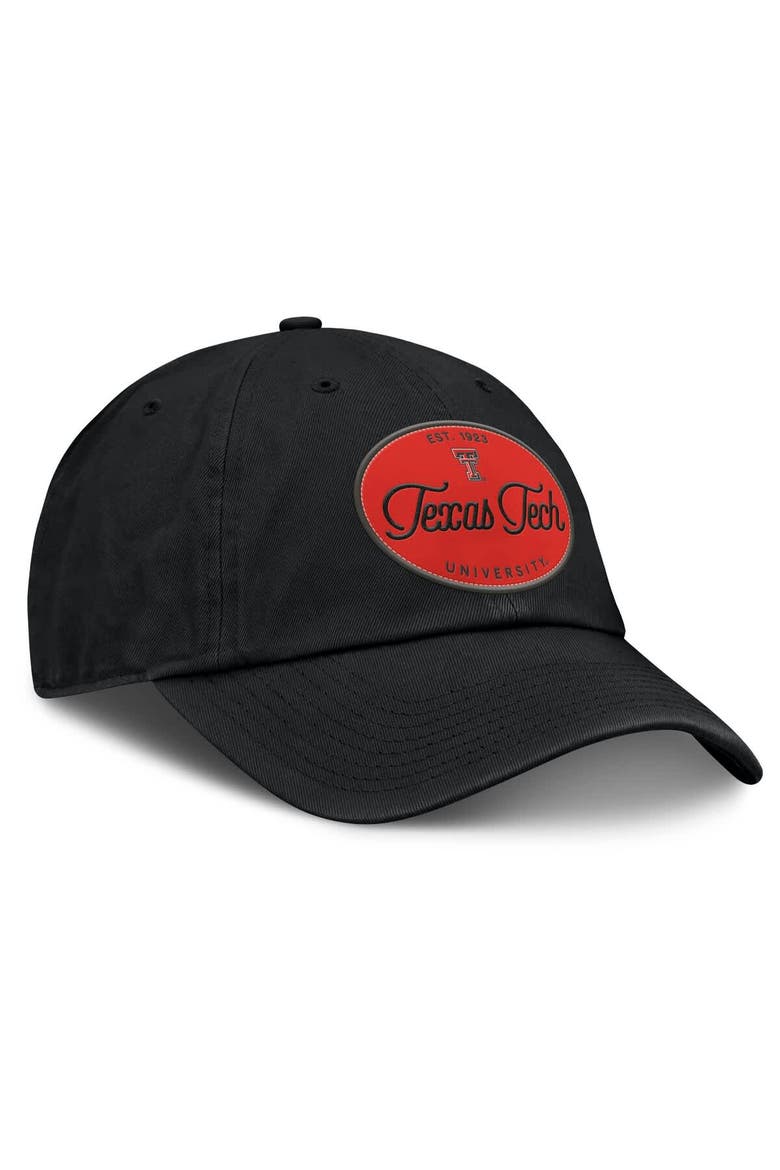 Women's Fanatics Black Texas Tech Red Raiders Candid Adjustable Hat, Alternate, color, Black