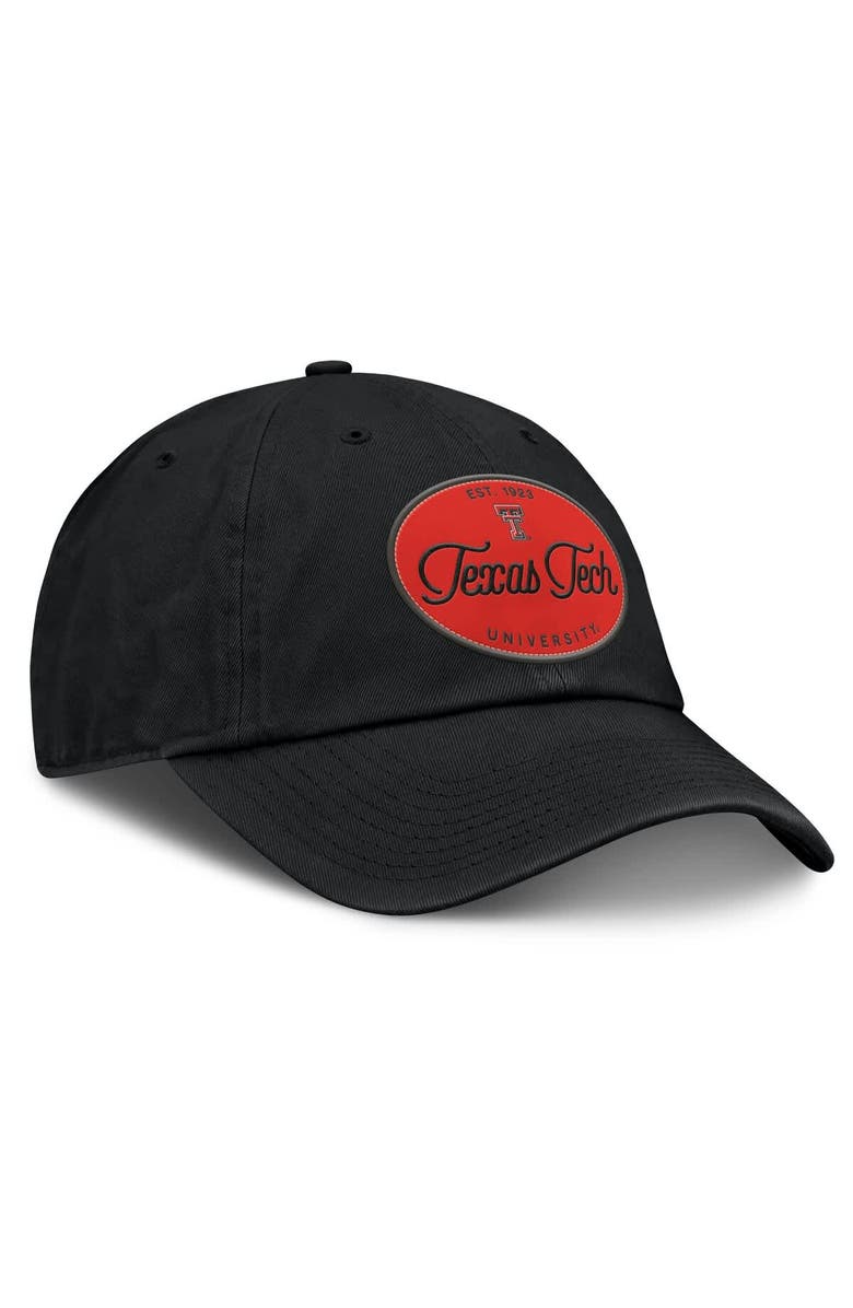 FANATICS Women's Fanatics Black Texas Tech Red Raiders Candid Adjustable Hat, Alternate, color, Black