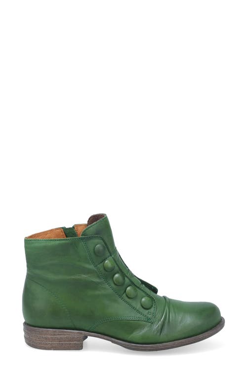 Miz Mooz Louise Block Heel Bootie In Green