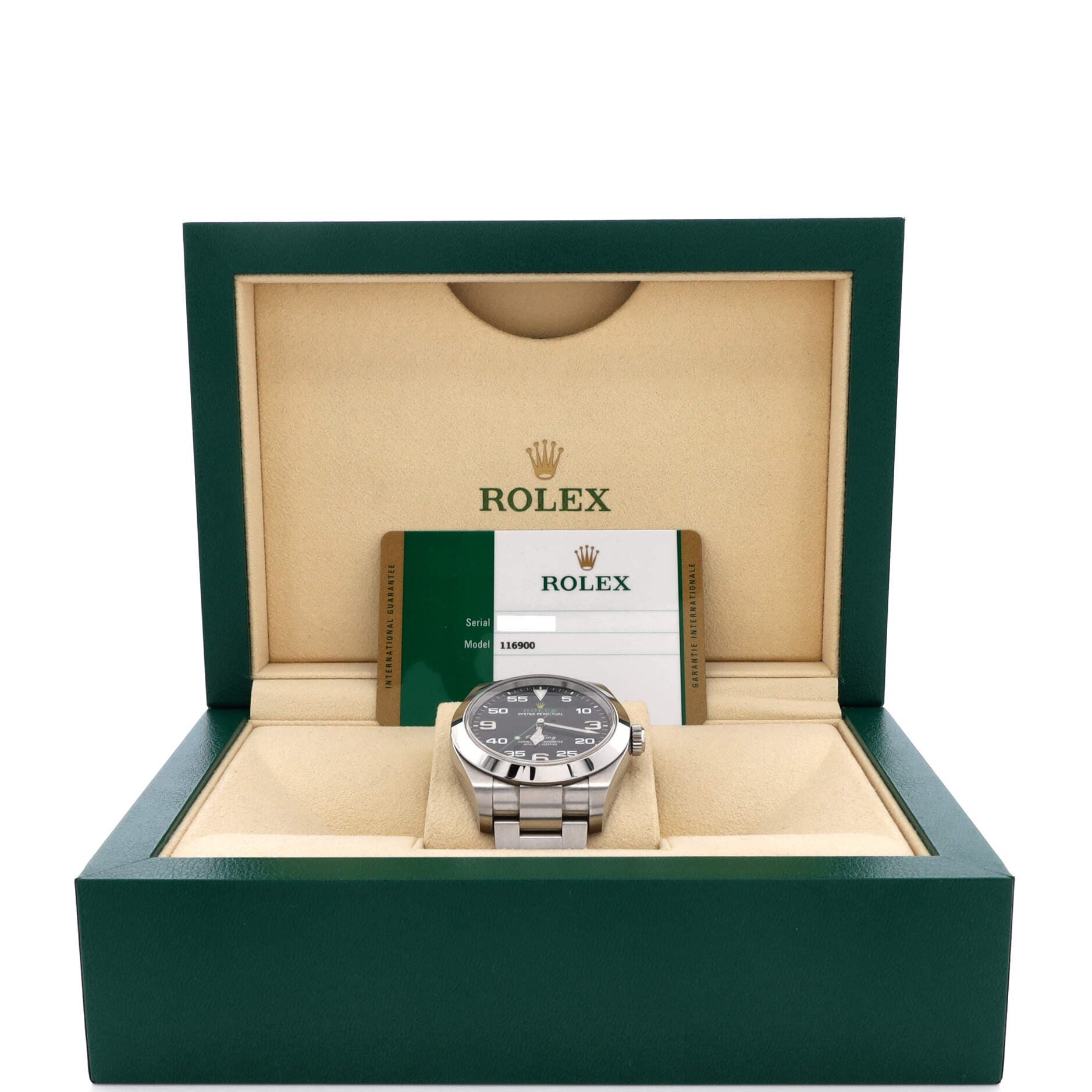 Oyster Perpetual Air King Chronometer Automatic Watch Stainless Steel 40, Alternate, color, Metallic Silver