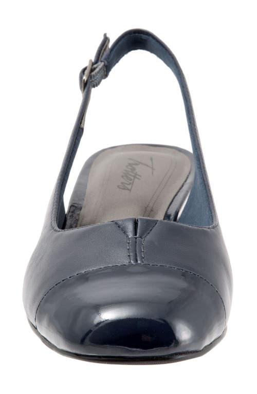 Trotters 'dea' Slingback In Blue