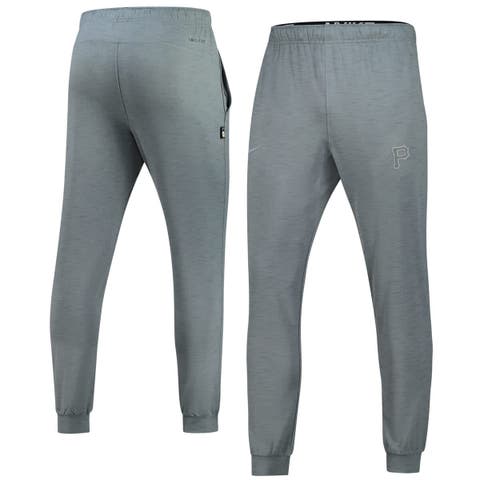 Men's Nike  Heather Gray Pittsburgh Pirates Travel Performance Pants