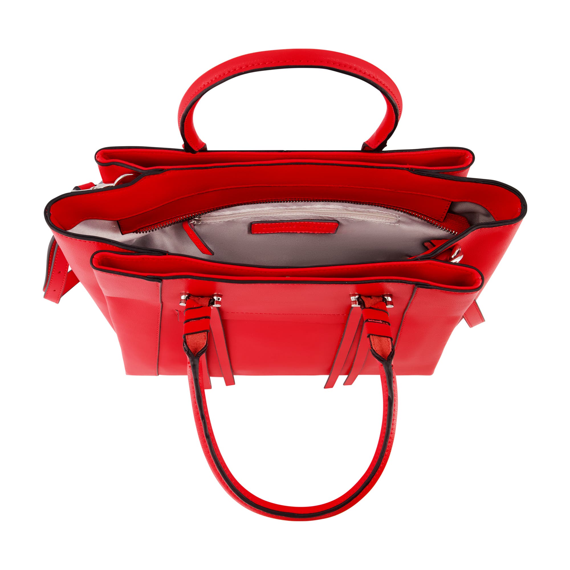 Danielle Nicole Everly Tote Genuine Leather, Alternate, color, Red