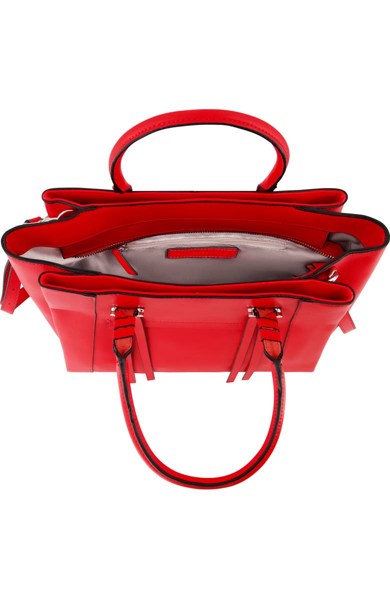 Danielle Nicole Everly Tote Genuine Leather, Alternate, color, Red