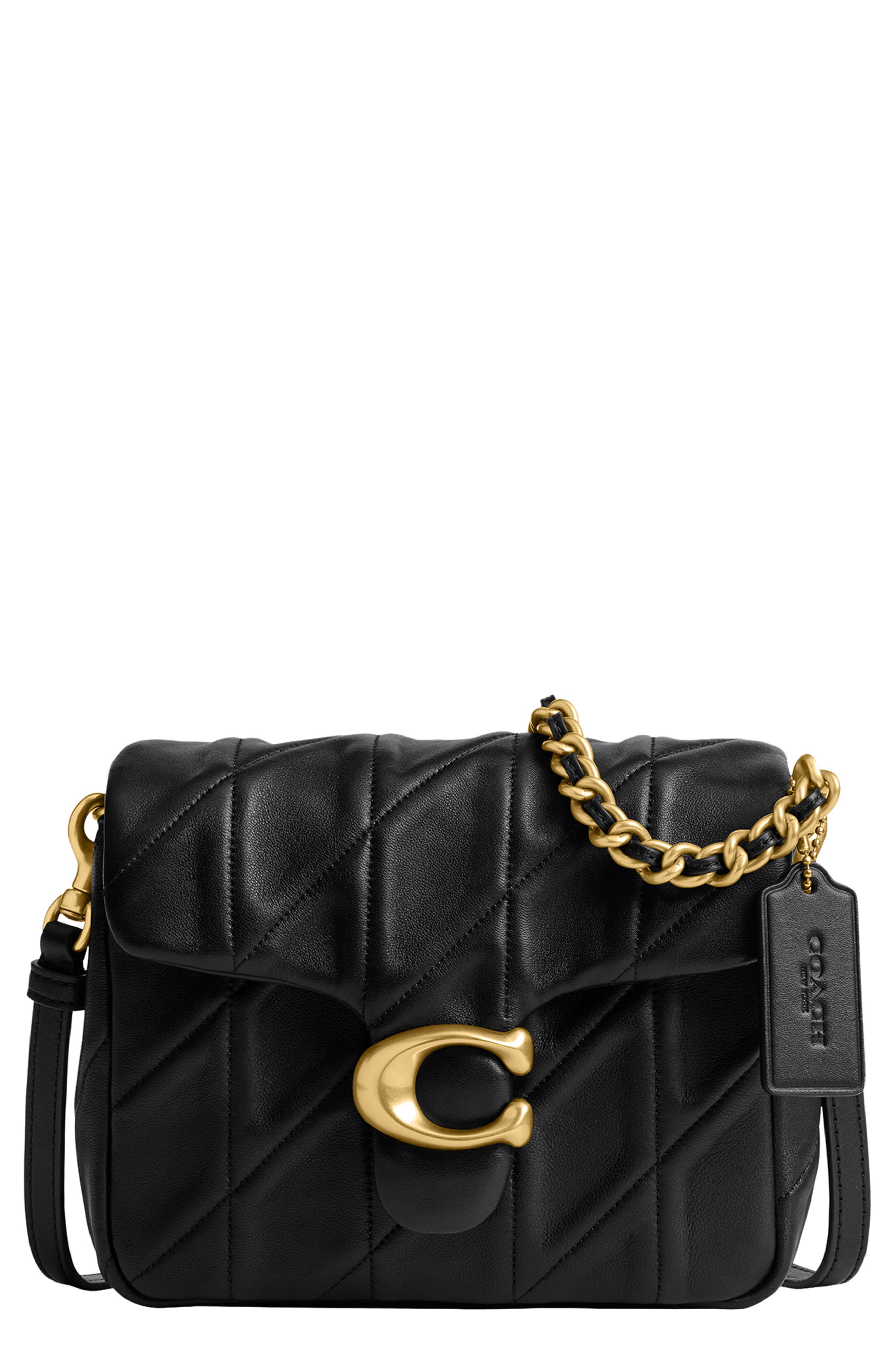 COACH Times Square Tabby Shoulder Bag 17 With Quilting, Main, color, 