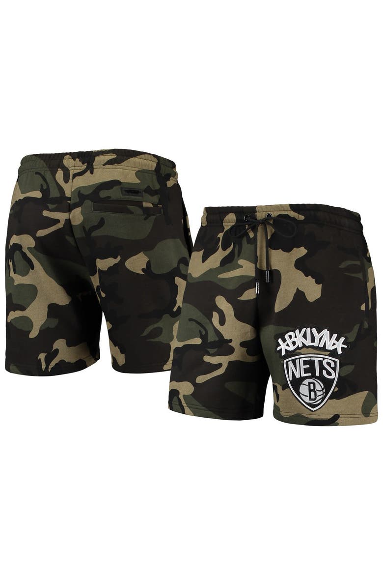 Men's Pro Standard Camo Brooklyn Nets Team Shorts, Main, color, Camo