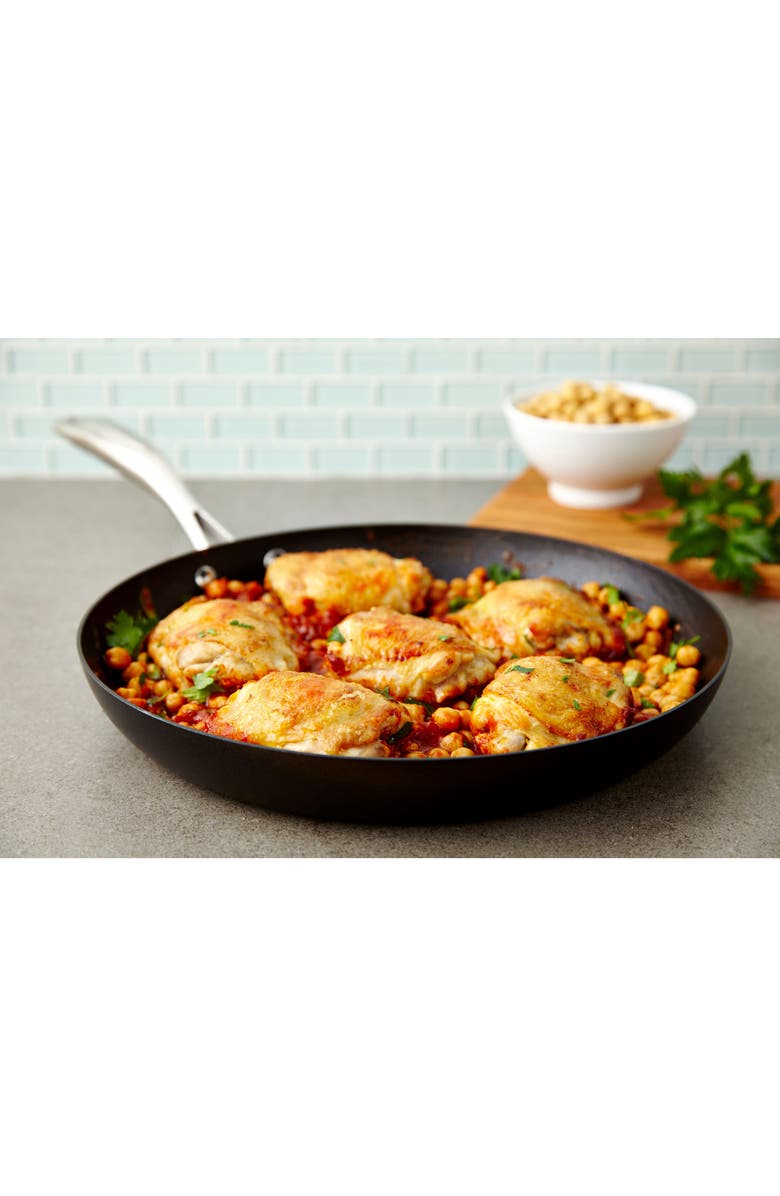 Scanpan Pro IQ 12.5 Inch Aluminum Nonstick Fry Pan, Alternate, color, Silver