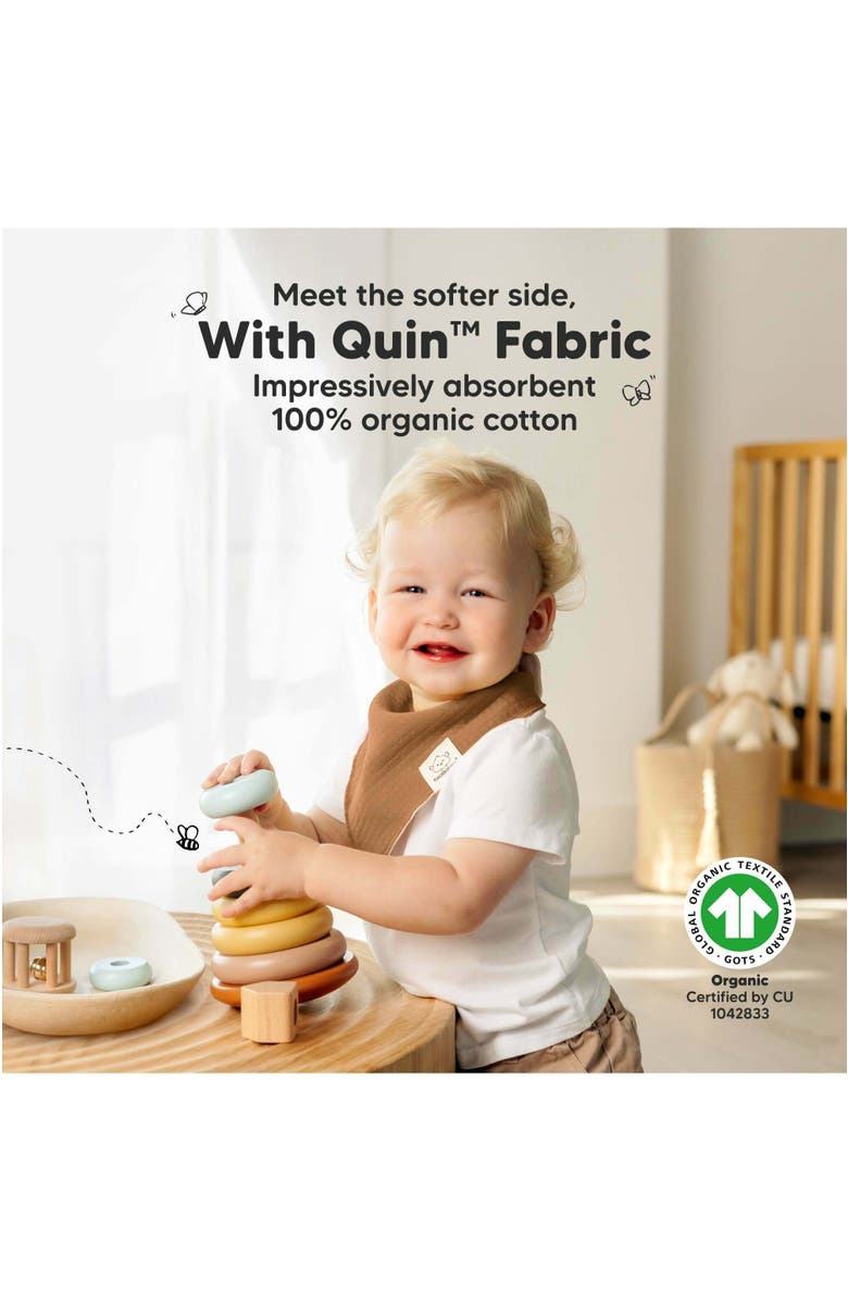 KeaBabies 8-Pack Quin Bandana Bibs, Alternate, color, Driftwood