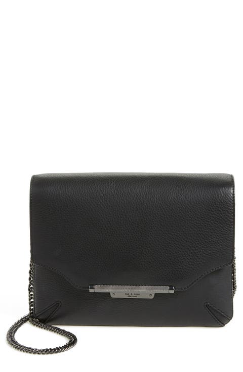 Pebbled Leather Crossbody Bag