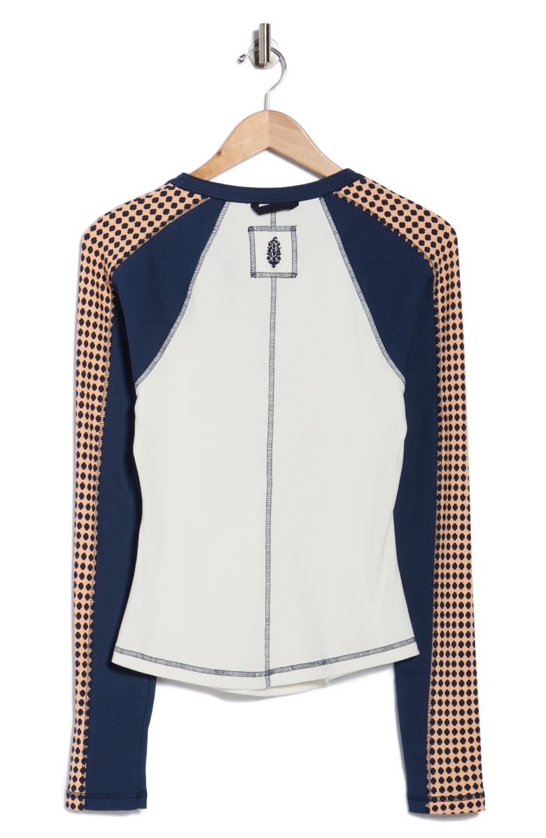 Kick Off Print Henley