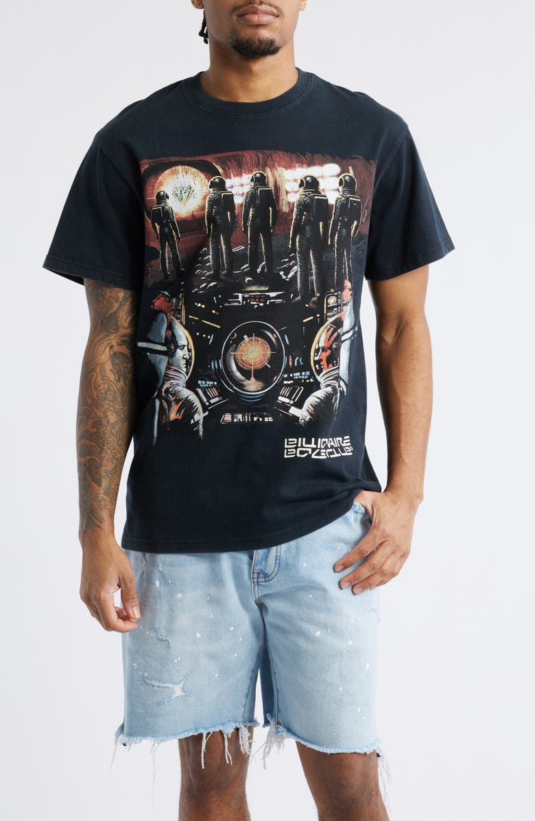 Billionaire Boys Club BB Odyssey Oversize Graphic T-Shirt, Main, color, Black
