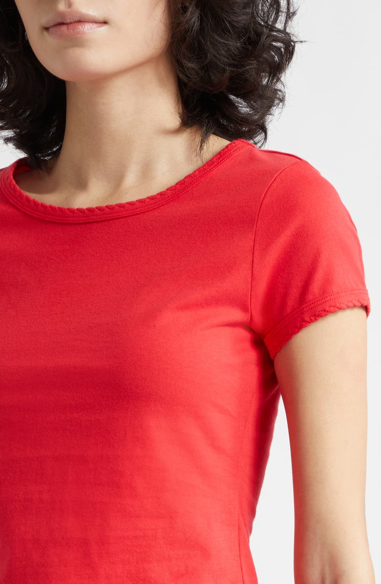 POSSE Clover Organic Cotton T-Shirt, Alternate, color, Red