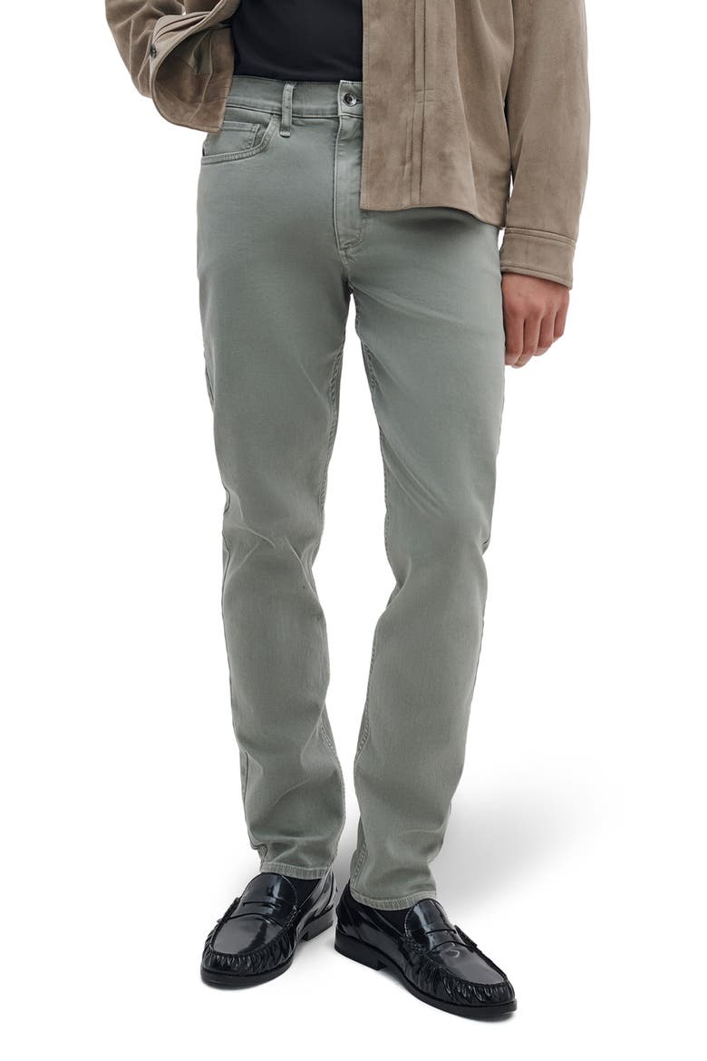Fit 2 Aero Stretch Slim Fit Jeans, Main, color, DARK MINT