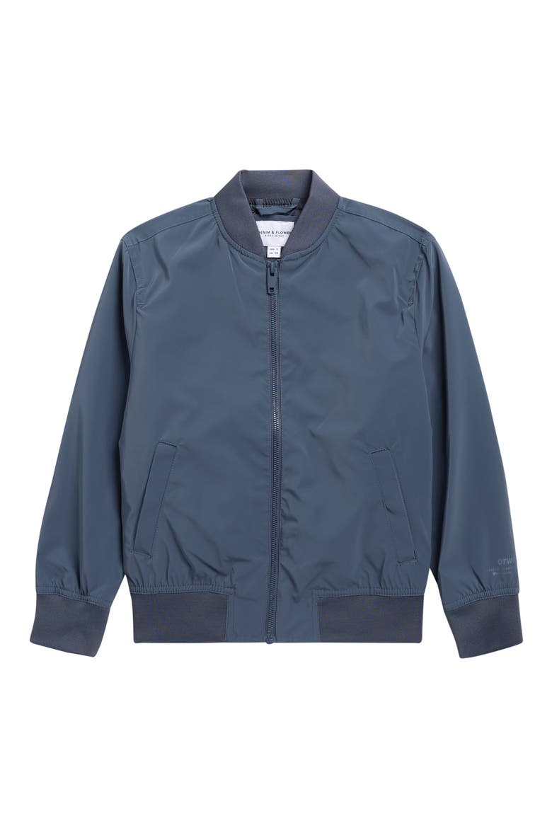 Kids' Bomber Jacket, Main, color, NAVY