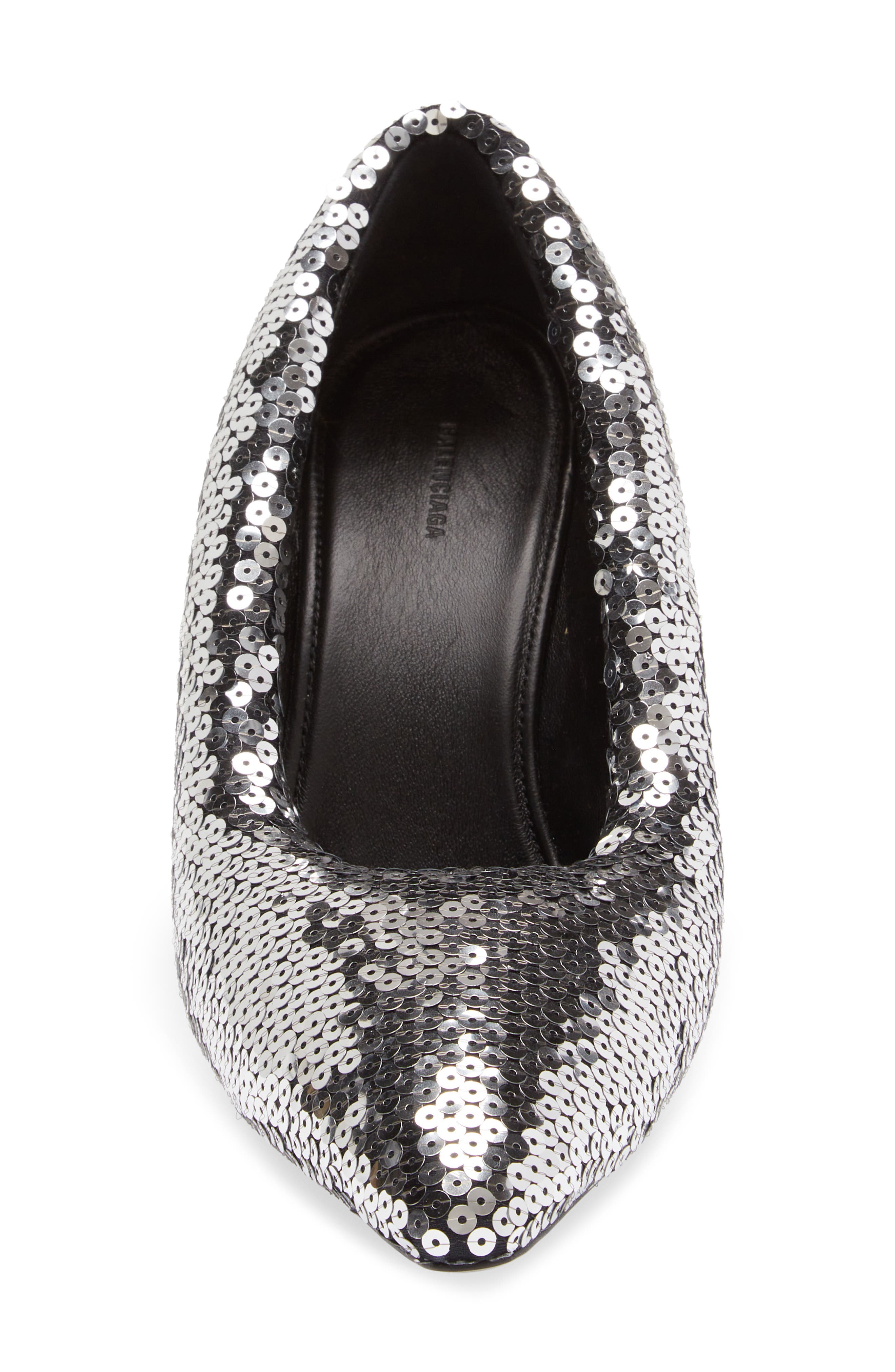 Balenciaga XL Sequin Pump, Alternate, color, 