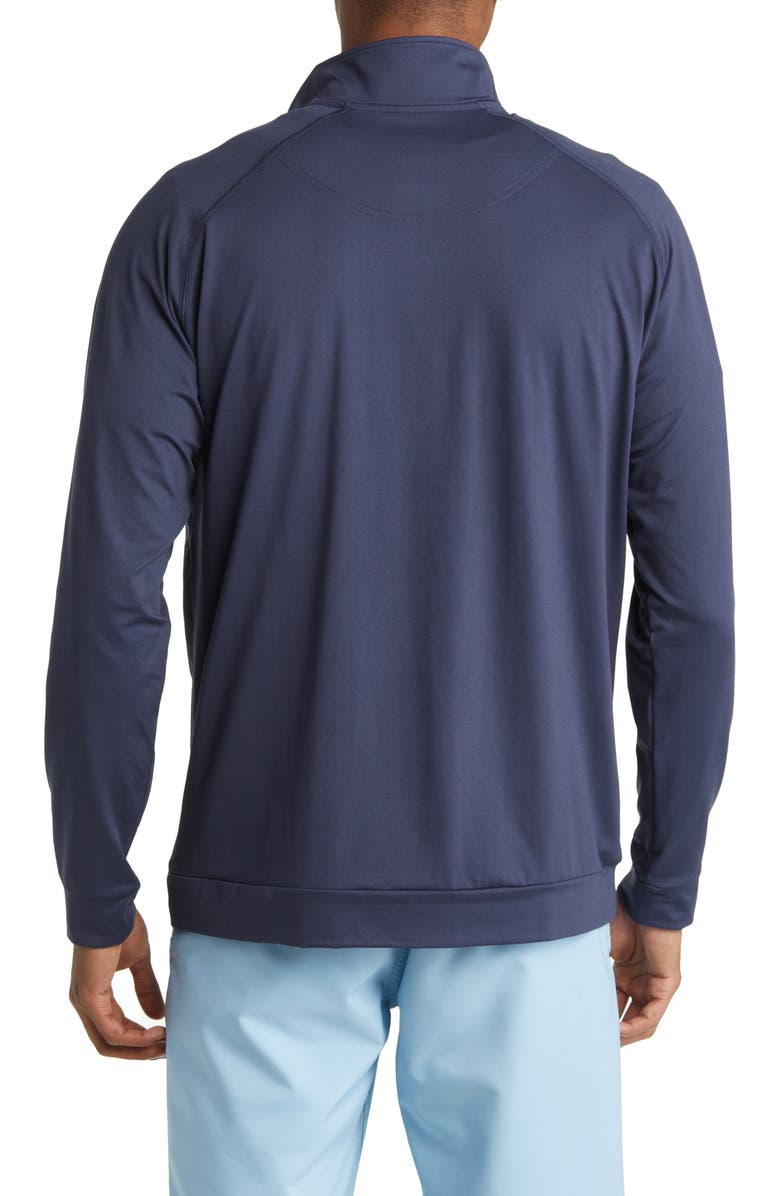 Swannies Leo Floral Contrast Quarter Zip Golf Pullover, Alternate, color, 