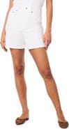 SPANX® Pull-On High Waist Mid Thigh Denim Shorts