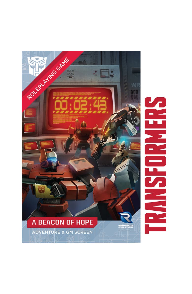 Transformers Roleplaying Game Beacon Of Hope Adventure 
GM Screen, Alternate, color, Multicolored