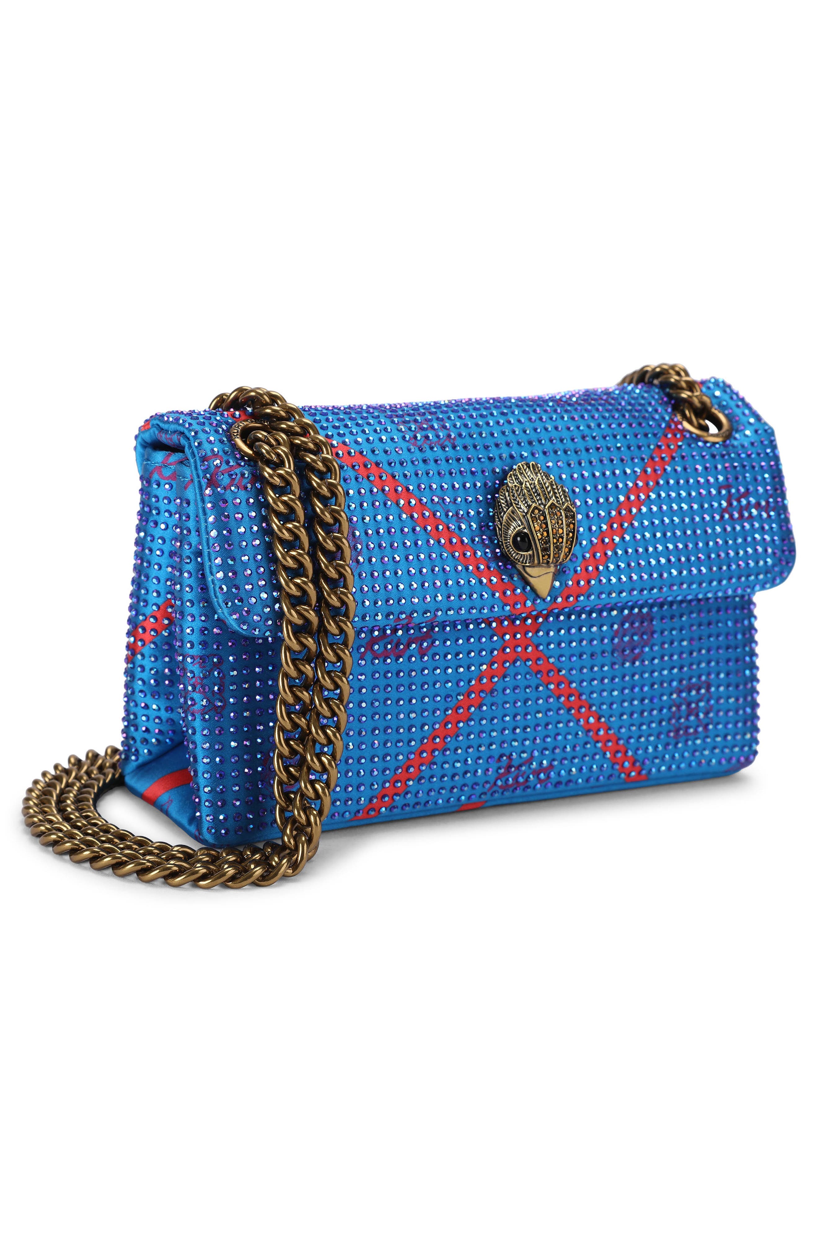 Kensington Fabric Convertible Crossbody Bag, Alternate, color, BLUE
