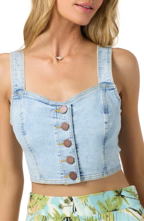 O'NEILL O'NEILL DELPHINA CROP DENIM VEST