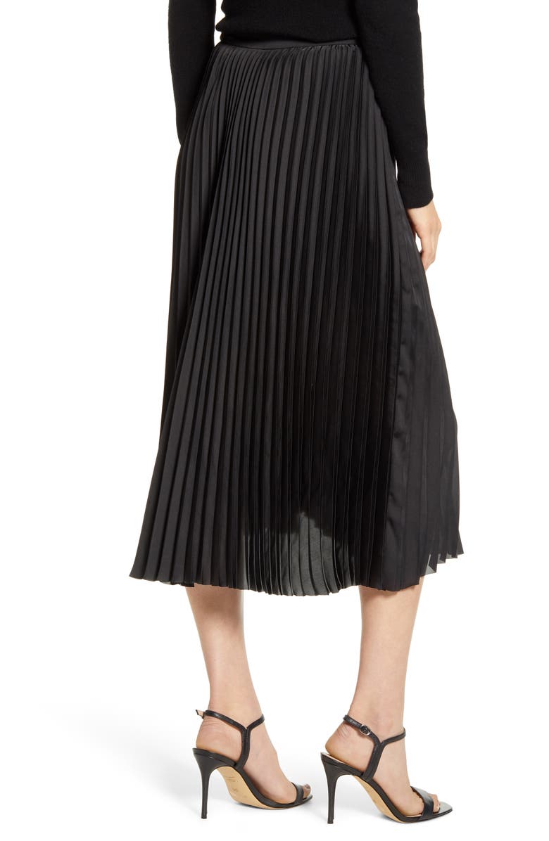 Chelsea28 Pleat Midi Skirt, Alternate, color, 