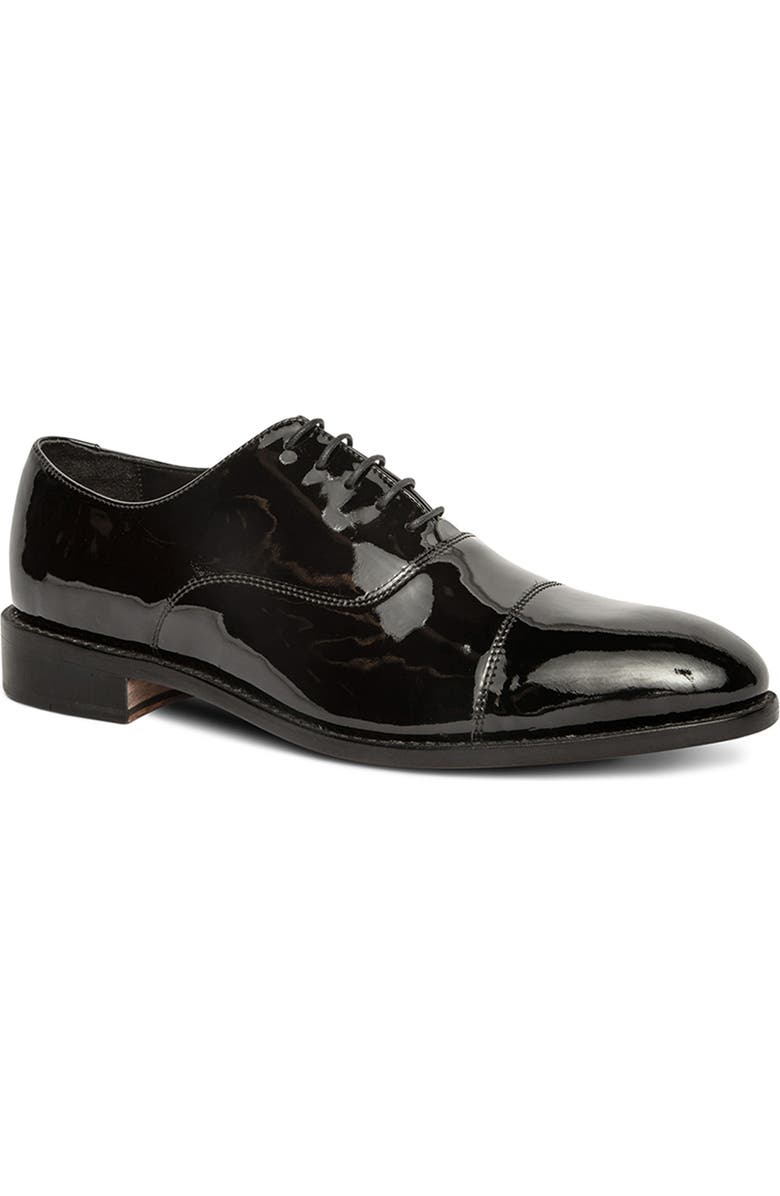 Anthony Veer Clinton Cap Toe Oxford, Main, color, Black