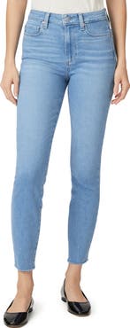 PAIGE Margot Raw Hem Ankle Skinny Jeans