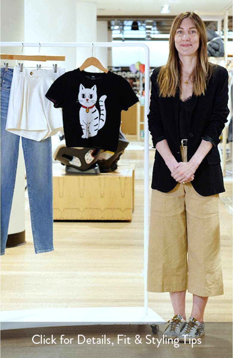 Lucky Kitty Knit Tee, sales video thumbnail