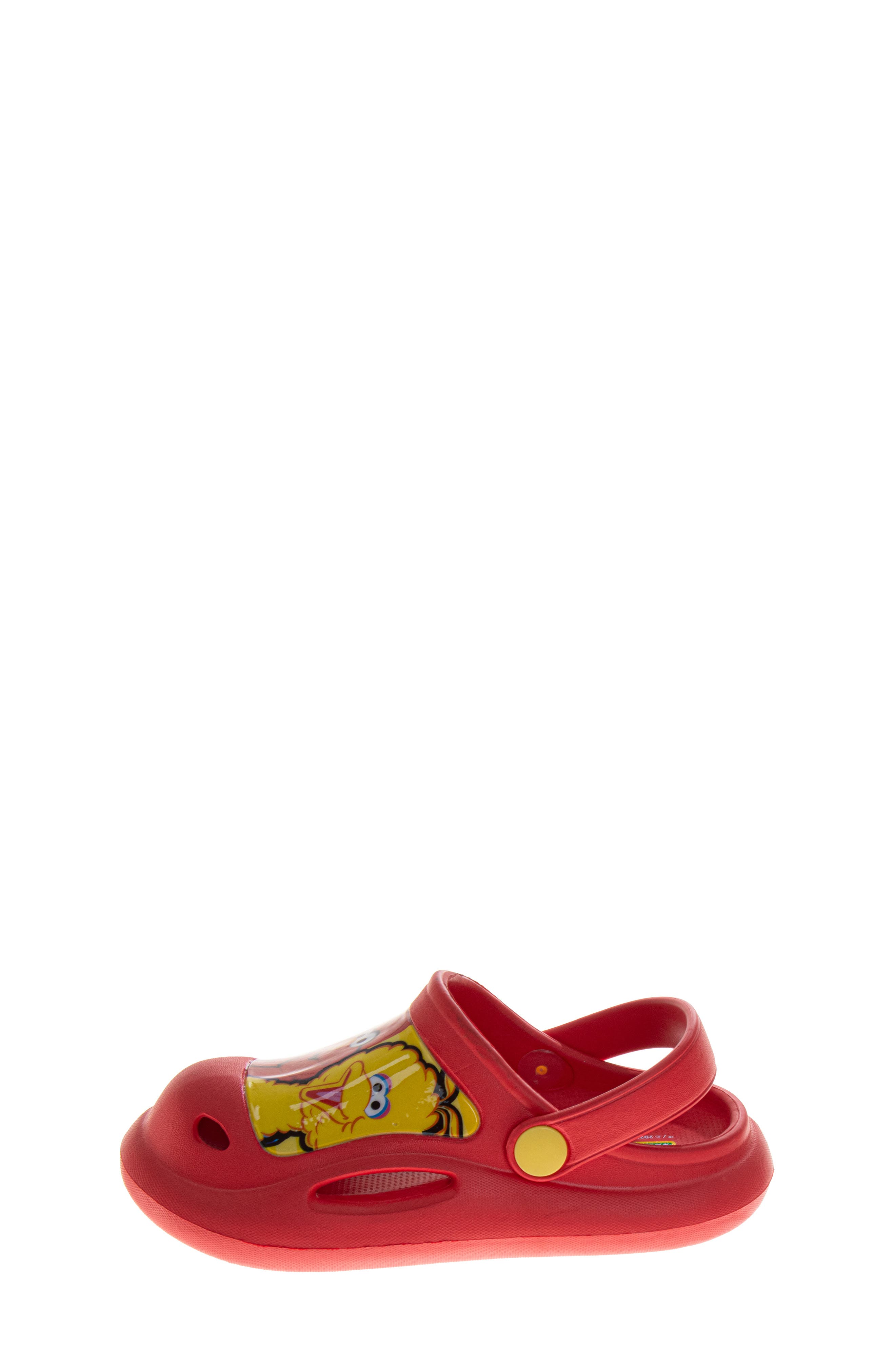Kids' Sesame Street Clog, Alternate, color, RED