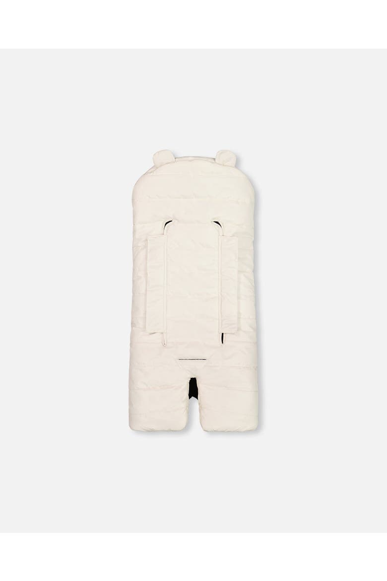Gender Inclusive Snugly Wrap Designed for Car Seat and Stroller, Alternate, color, White Asparagus