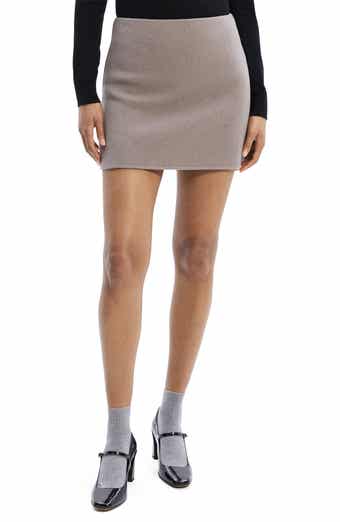 Theory Wool & Cashmere Miniskirt