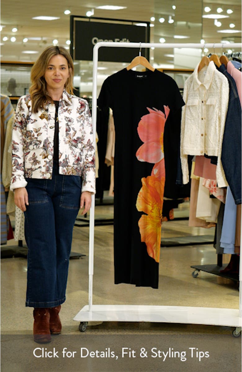 Floral Midi Dress, sales video thumbnail