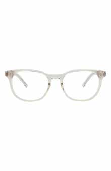 Saint Laurent 52mm Round Optical Frames