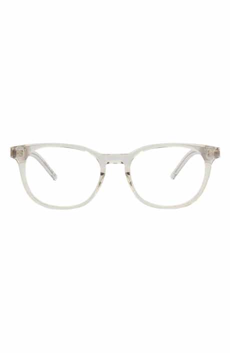 Saint Laurent 52mm Round Optical Frames