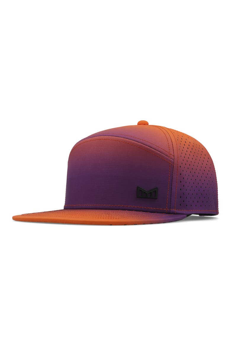 Trenches Sunset Waves Hydro Snapback Cap, Main, color, SUNSET