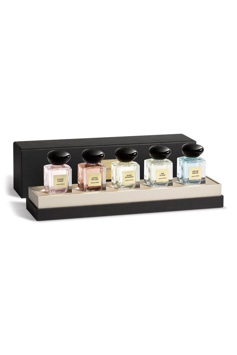 Le Eaux Armani/Prive Discovery Fragrance Set, Main, color, NO COLOR