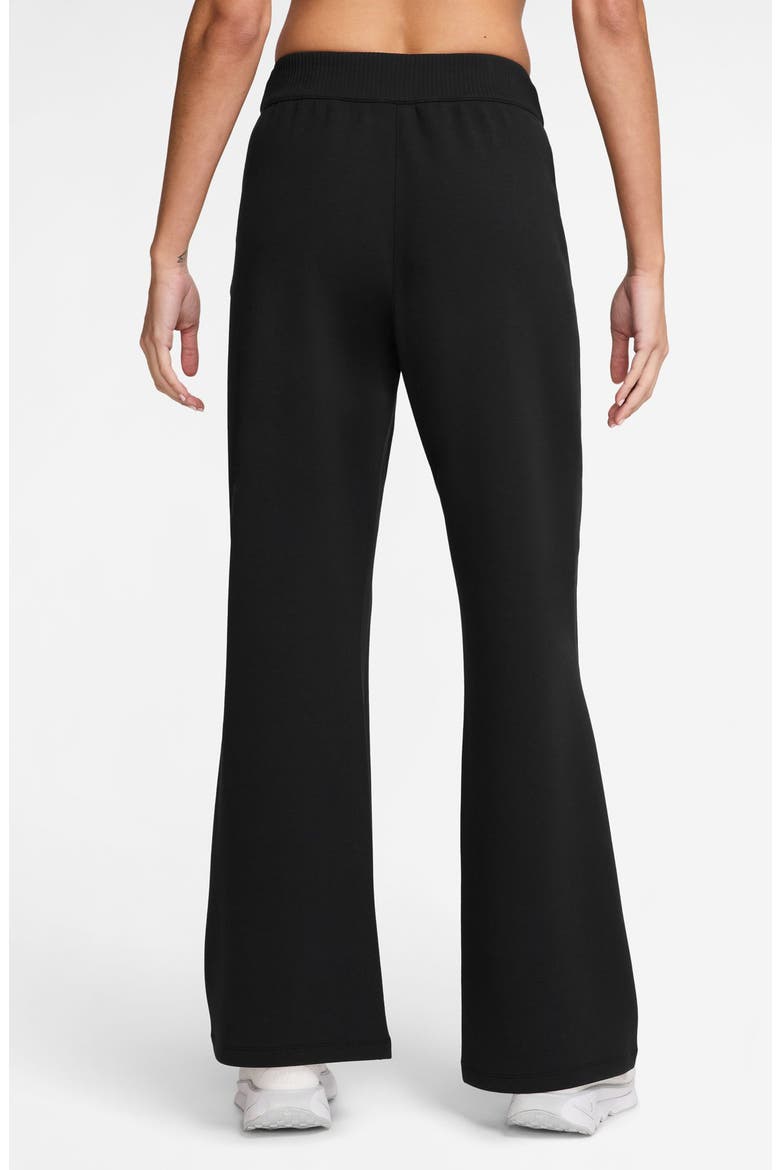 24.7 ImpossiblySoft Dri-FIT High-Waisted Loose Flared Pants, Alternate, color, 010 BLACK/DKSKGY