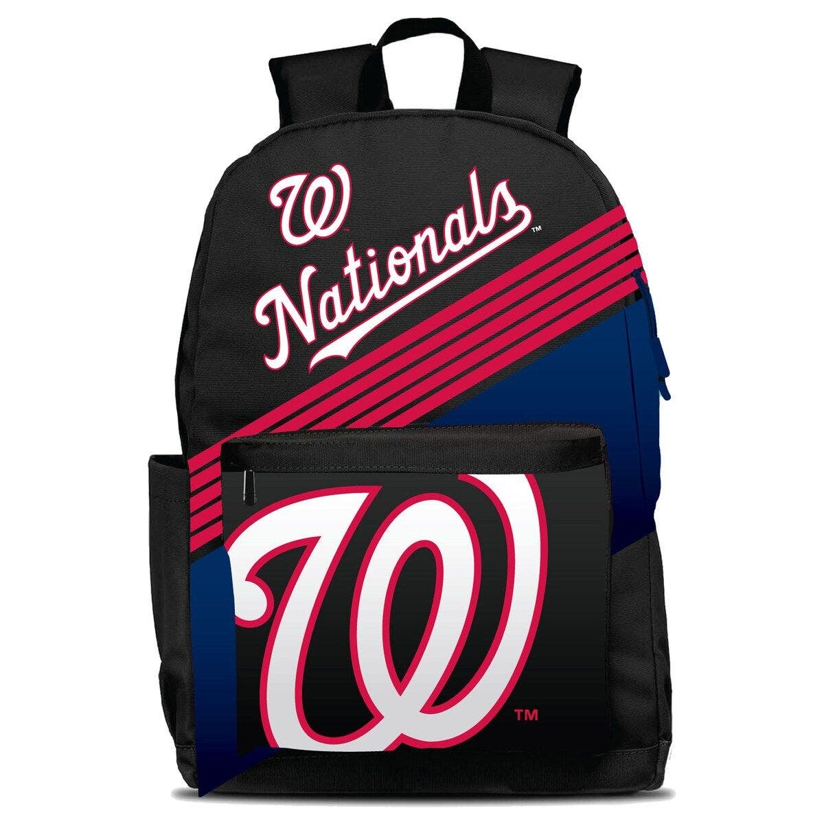MOJO Washington Nationals Ultimate Fan Backpack, Main, color, Black