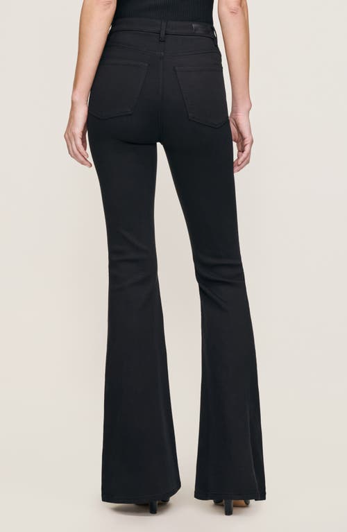 Dl1961 Rachel Instasculpt High Waist Flare Jeans In Black