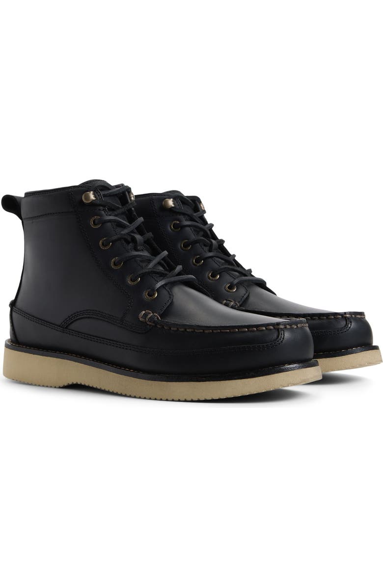 Sperry x One Of These Days Tony Moc Toe Boot, Main, color, Black