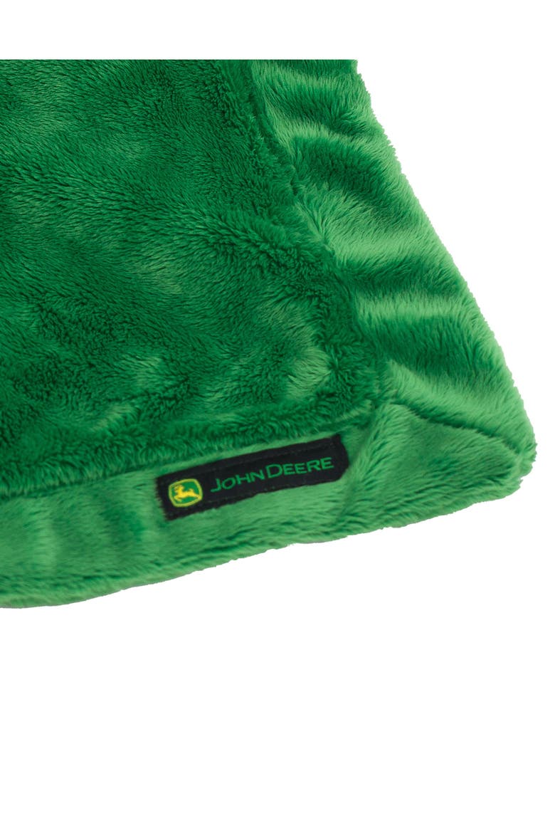 Satin Security Blanket, Alternate, color, Kelly Green