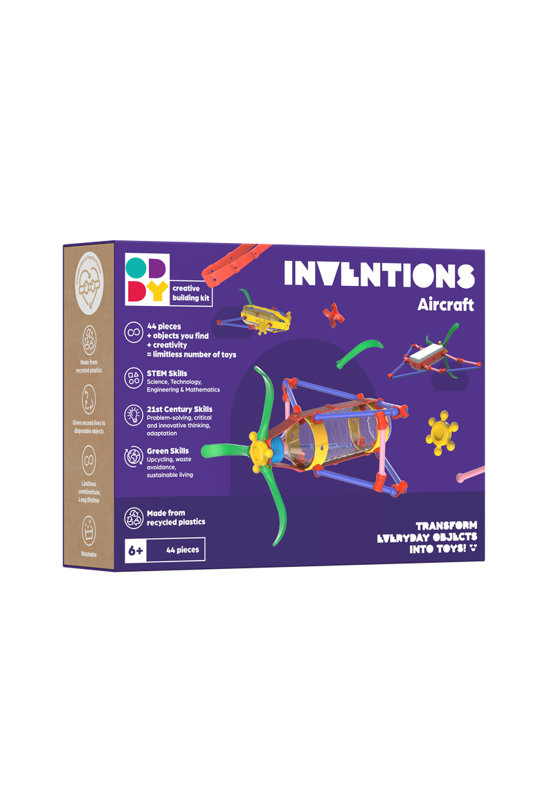 Inventions Aircraft Building Kit, Main, color, No Color