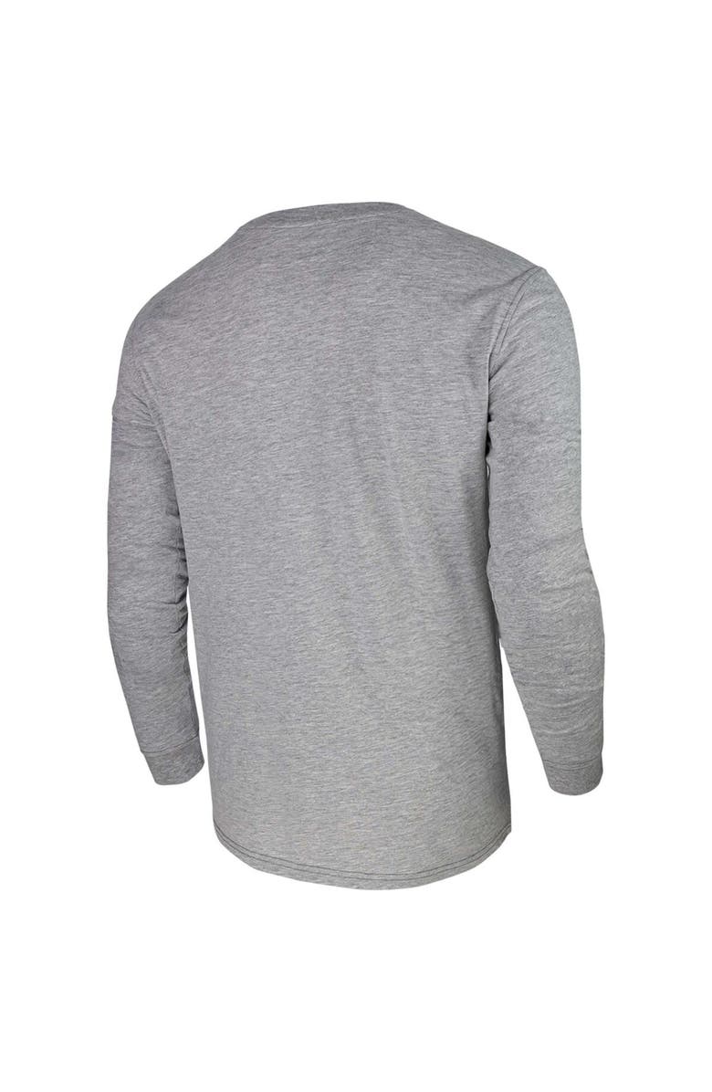 Stadium Essentials Unisex Heather Gray Los Angeles Lakers Loge Long Sleeve T-Shirt, Alternate, color, Heather Gray