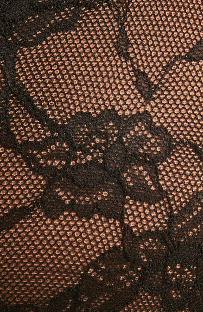 Natori Bliss Allure Underwire Unlined Bra, Alternate, color, Black/ Glow