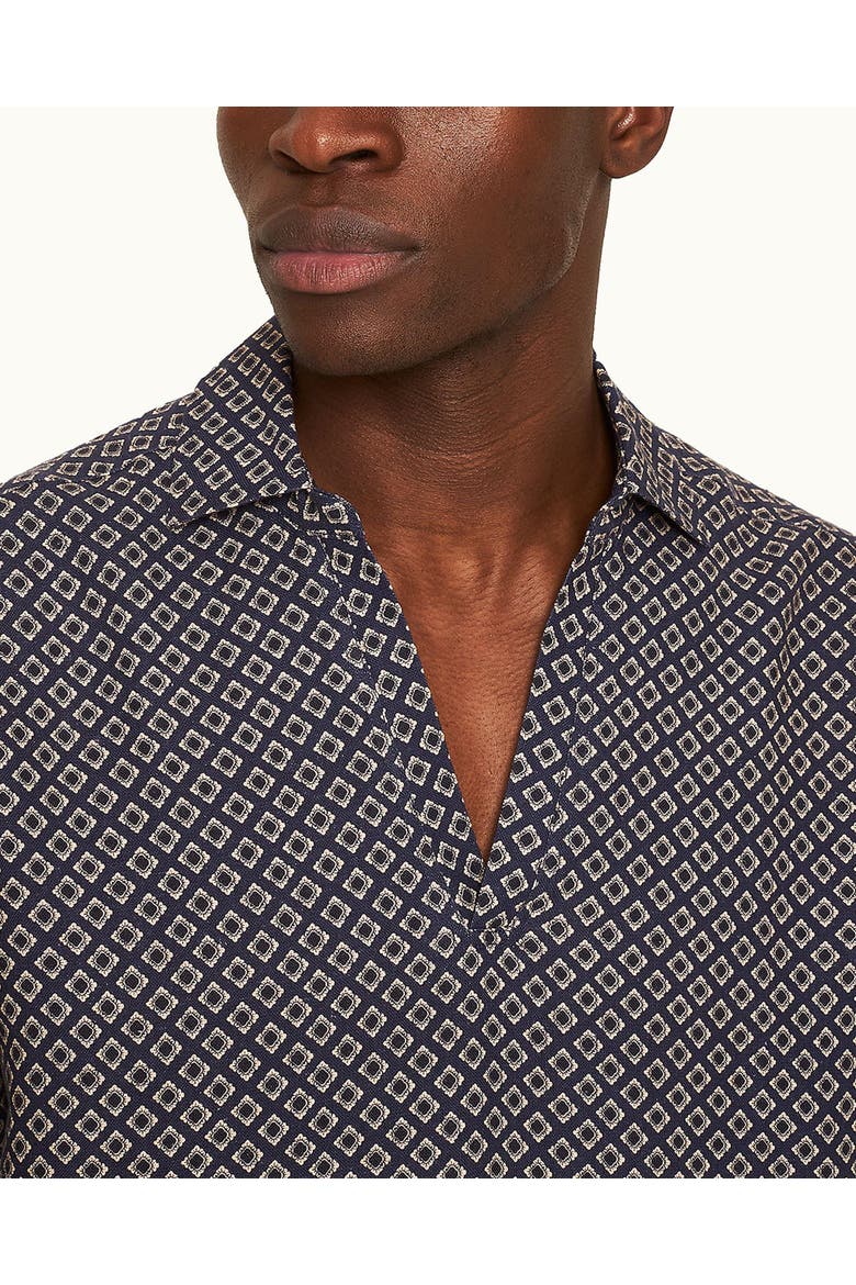 Ridley Relaxed-Fit Shirt, Alternate, color, NIGHT IRIS